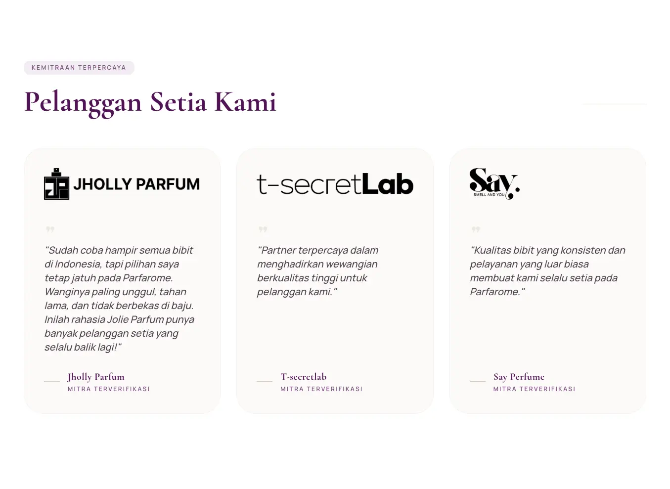 Clients Section